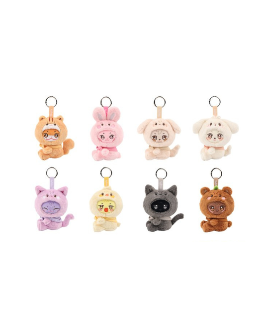 Aniteez In Colour Tiny Plush Keyring