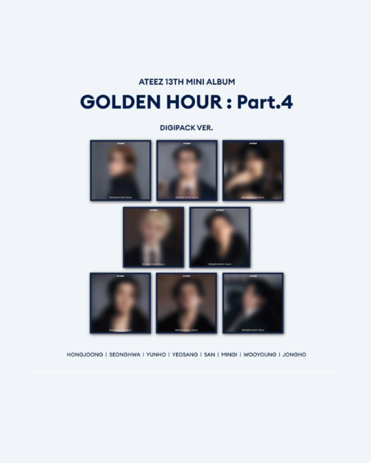 Ateez Golden Hour Part 4 Digipack