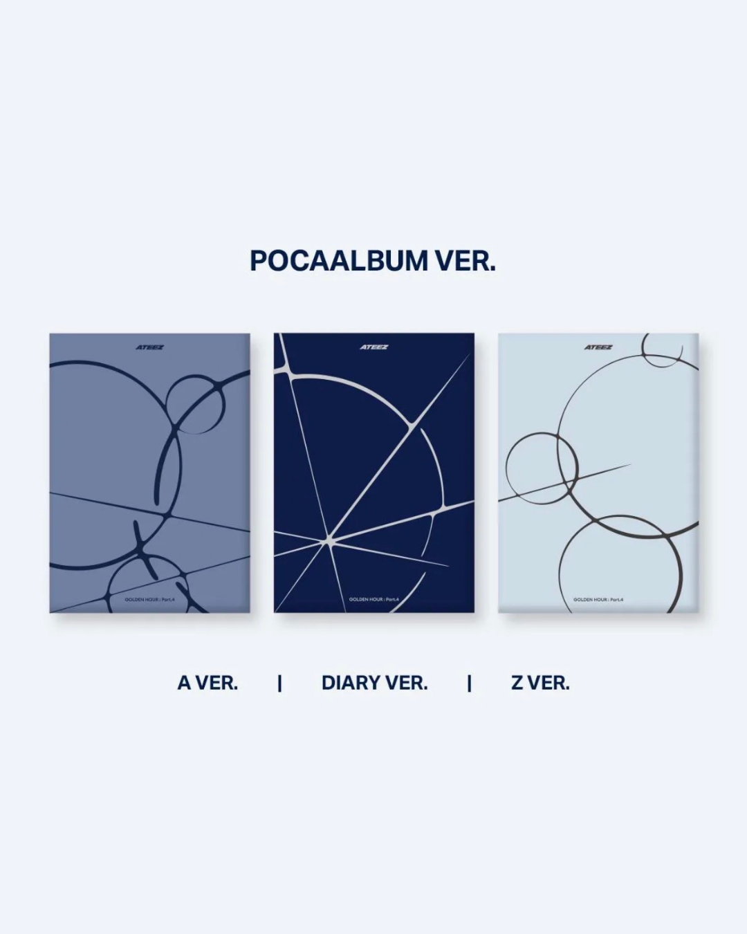 Ateez Golden Hour Part 4 Poca Album