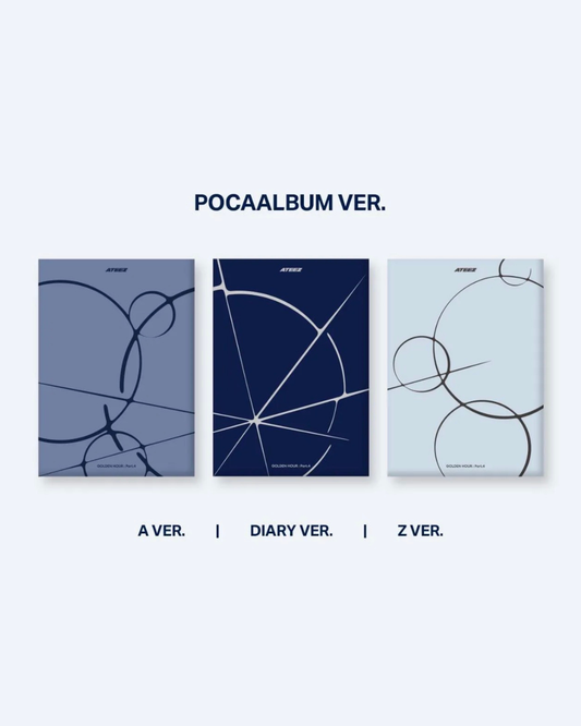 Ateez Golden Hour Part 4 Poca Album